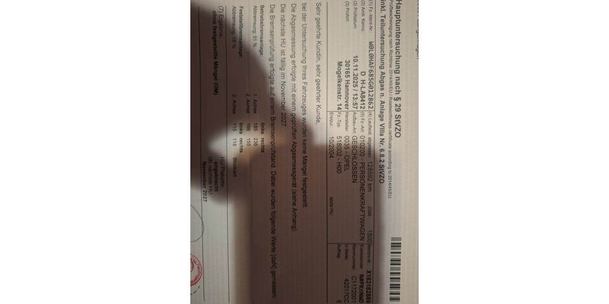 Opel Agila 129.449 km 3.499 &euro; Langenhagen 