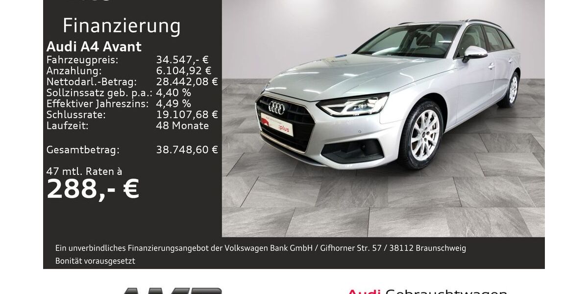 Audi A4 15.550 km 33.870 &euro; Borna 04552