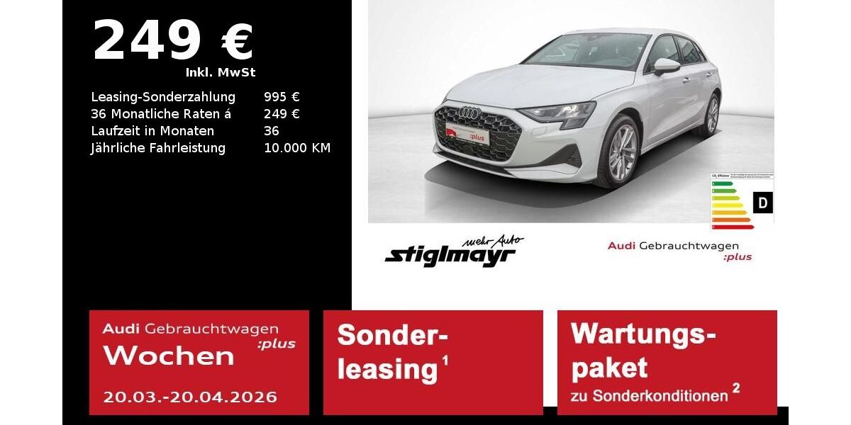 Audi A3 26.095 km 29.478 &euro; Pfaffenhofen 85276