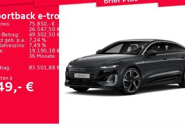 Audi A6 e-tron 21.148 km 75.850 &euro; Frankfurt am Main 60326