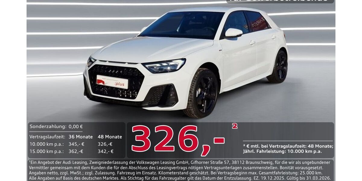 Audi A1 2.000 km 32.950 &euro; Ingolstadt 85057