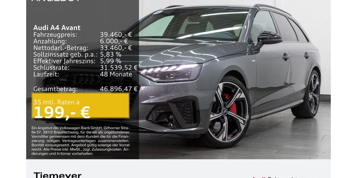 Audi A4 29.943 km 37.290 &euro; Oberhausen 46047