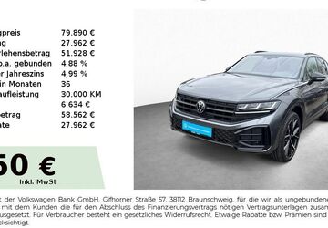 VW Touareg 17.999 km 78.880 &euro; Roth 91154