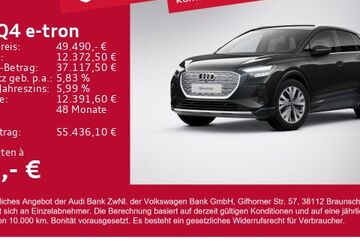 Audi Q4 e-tron 7.978 km 49.490 &euro; Gersthofen 86368