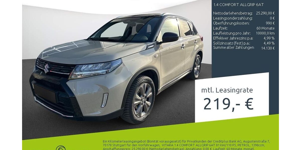 Suzuki Vitara 2.500 km 26.290 &euro; Münster - Amelsbüren 48163
