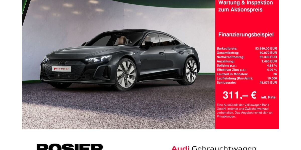 Audi RS e-tron GT 88.057 km 53.880 &euro; Menden 58706