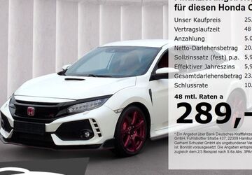 Honda Civic 153.372 km 25.280 &euro; Ruhstorf 94099