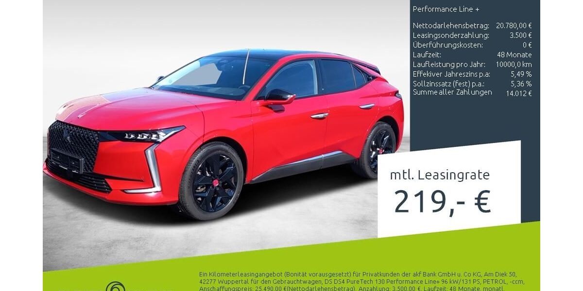 DS Automobiles DS4 13.074 km 18.970 &euro; Dülmen 48249