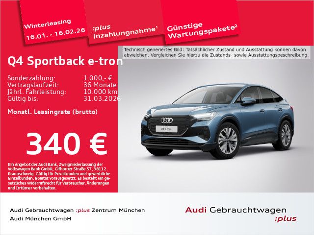 Audi Q4 e-tron 10.397 km 38.245 &euro; Eching 85386