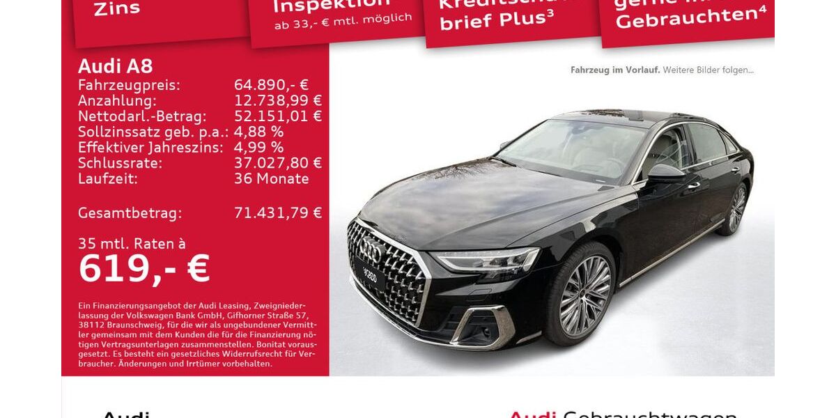Audi A8 67.921 km 64.890 &euro; Dresden 01067