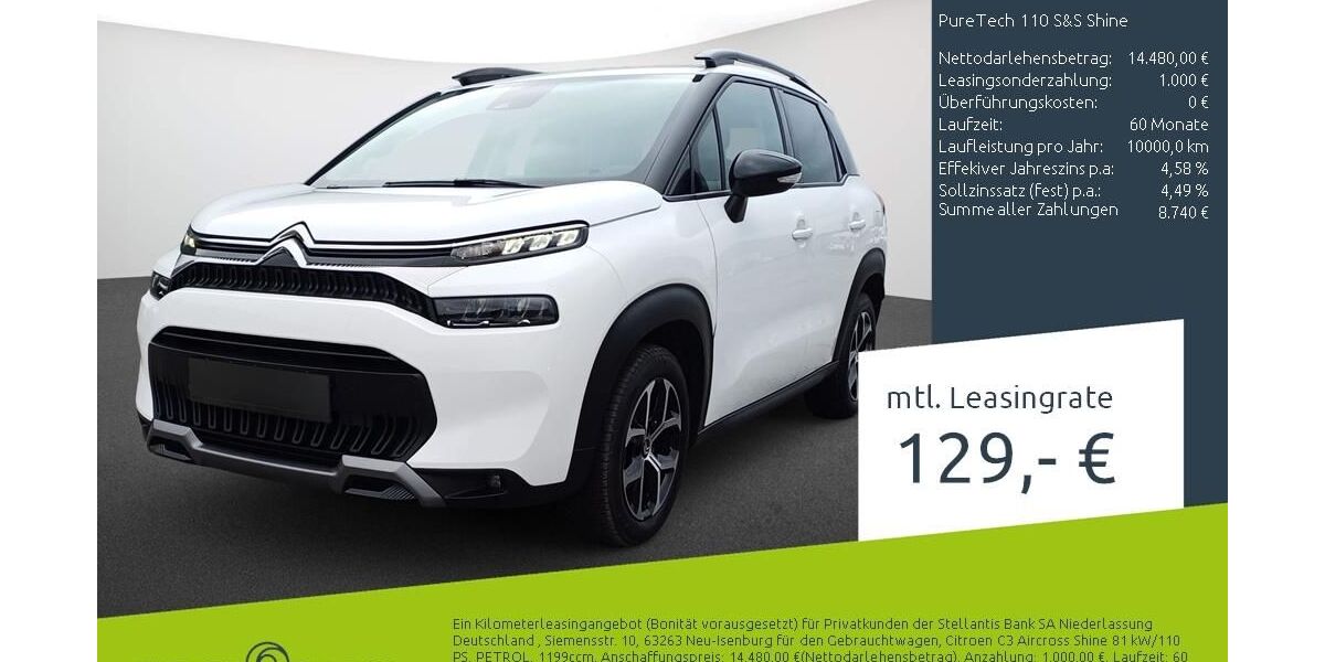 Citroen C3 Aircross 27.213 km 14.480 &euro; Borken 46325