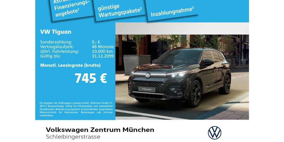 VW Tiguan 3.000 km 59.260 &euro; München 81669