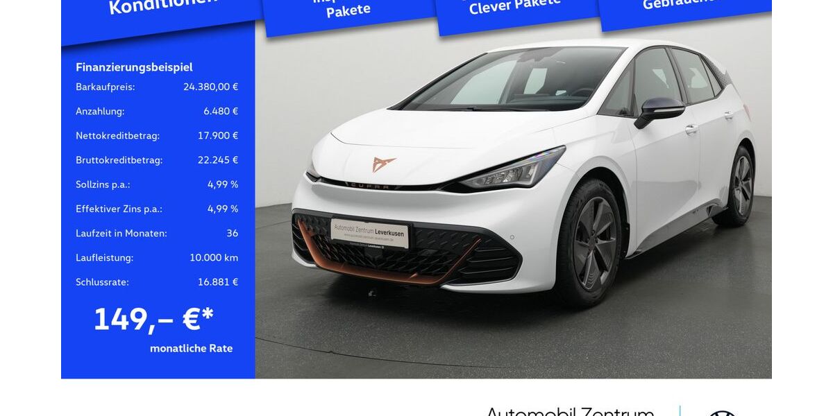 Cupra Born 25.266 km 22.980 &euro; Leverkusen 51379