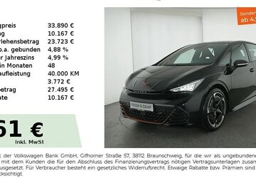 Cupra Born 1.250 km 33.890 &euro; Nürnberg 90441