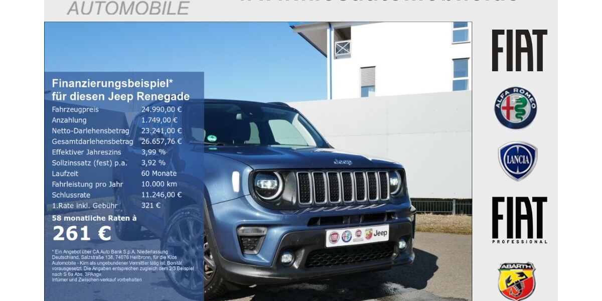 Jeep Renegade 23.850 km 24.490 &euro; Kirn 55606