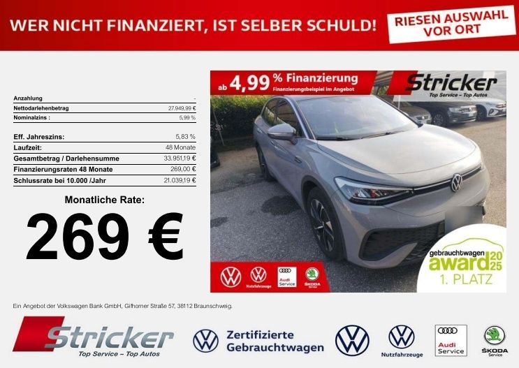 VW ID.5 23.985 km 27.949 &euro; Detmold 32760