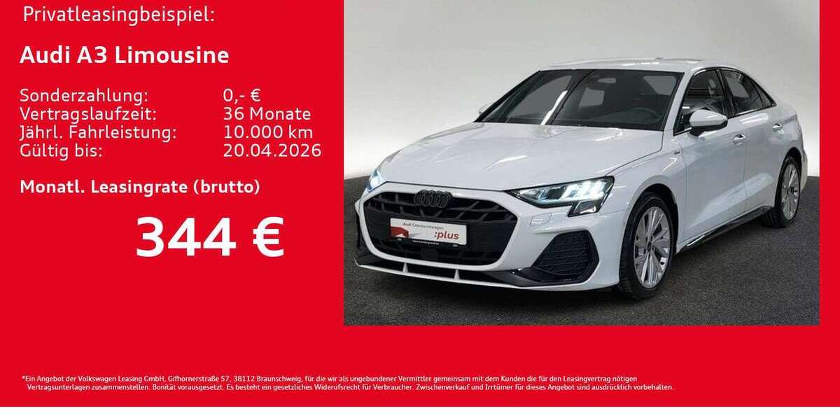 Audi A3 29.338 km 32.991 &euro; Hamburg 20537
