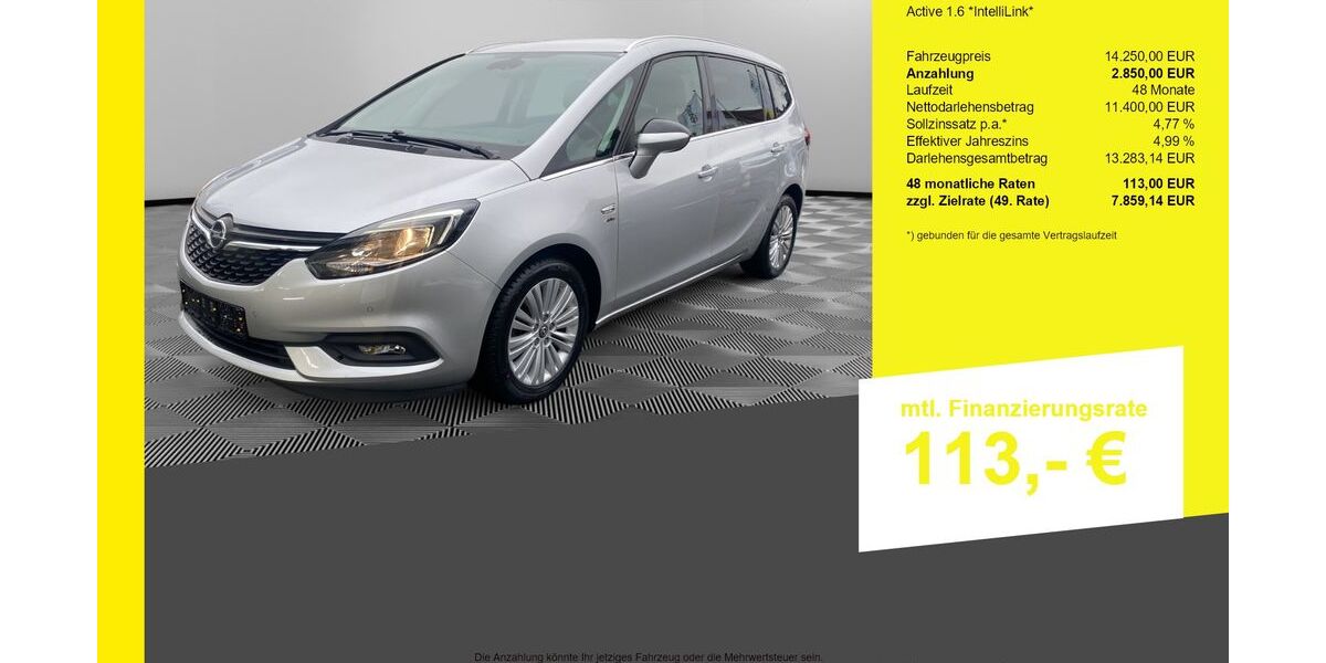 Opel Zafira 102.989 km 12.900 &euro; Berlin-Französisch Buchholz 13127