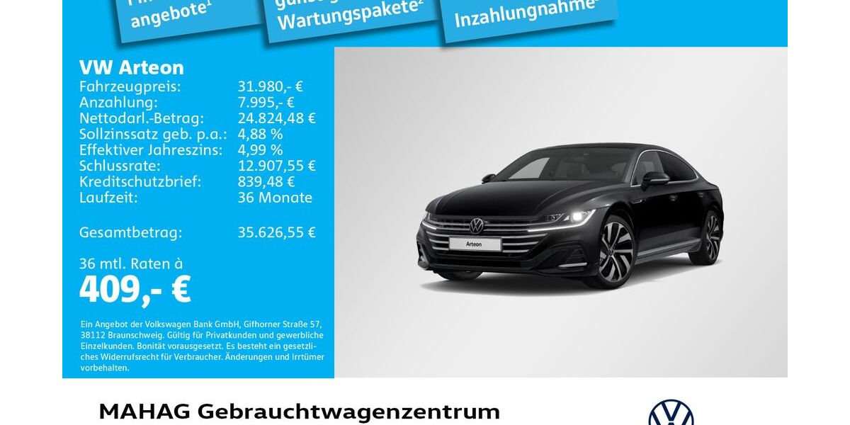VW Arteon 65.096 km 31.980 &euro; München 80935