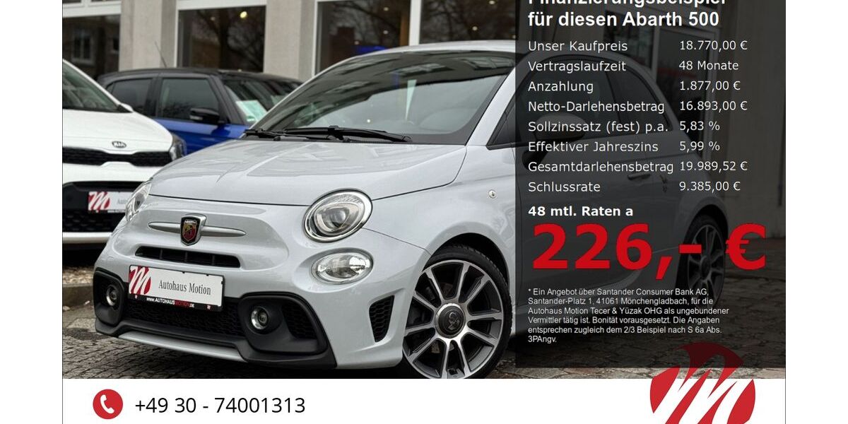 Abarth 500 108.000 km 18.770 &euro; Berlin 12305