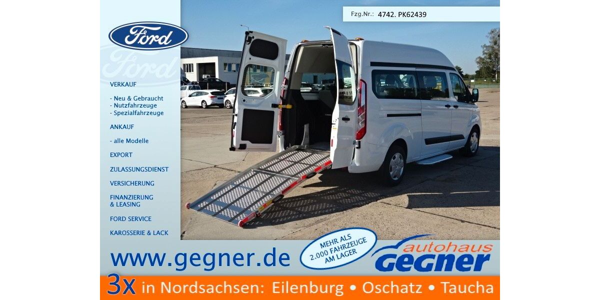 Ford Transit Custom 62 km 54.840 &euro; Eilenburg 04838