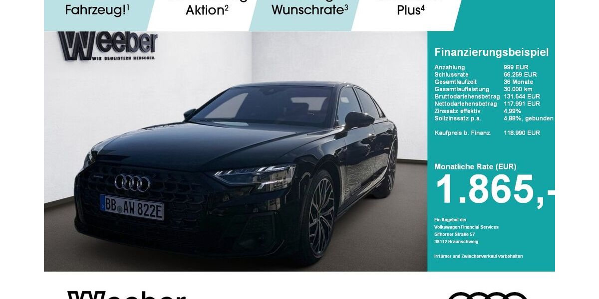 Audi A8 4.990 km 118.490 &euro; Herrenberg 71083
