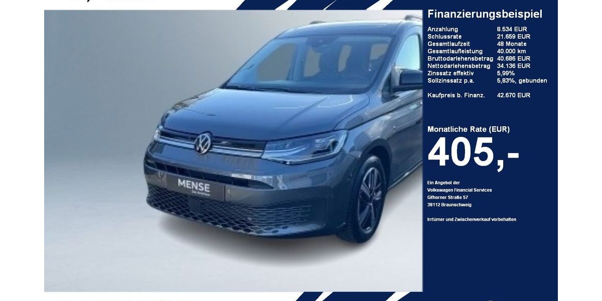 VW Caddy 10.750 km 40.960 &euro; Gütersloh 33334