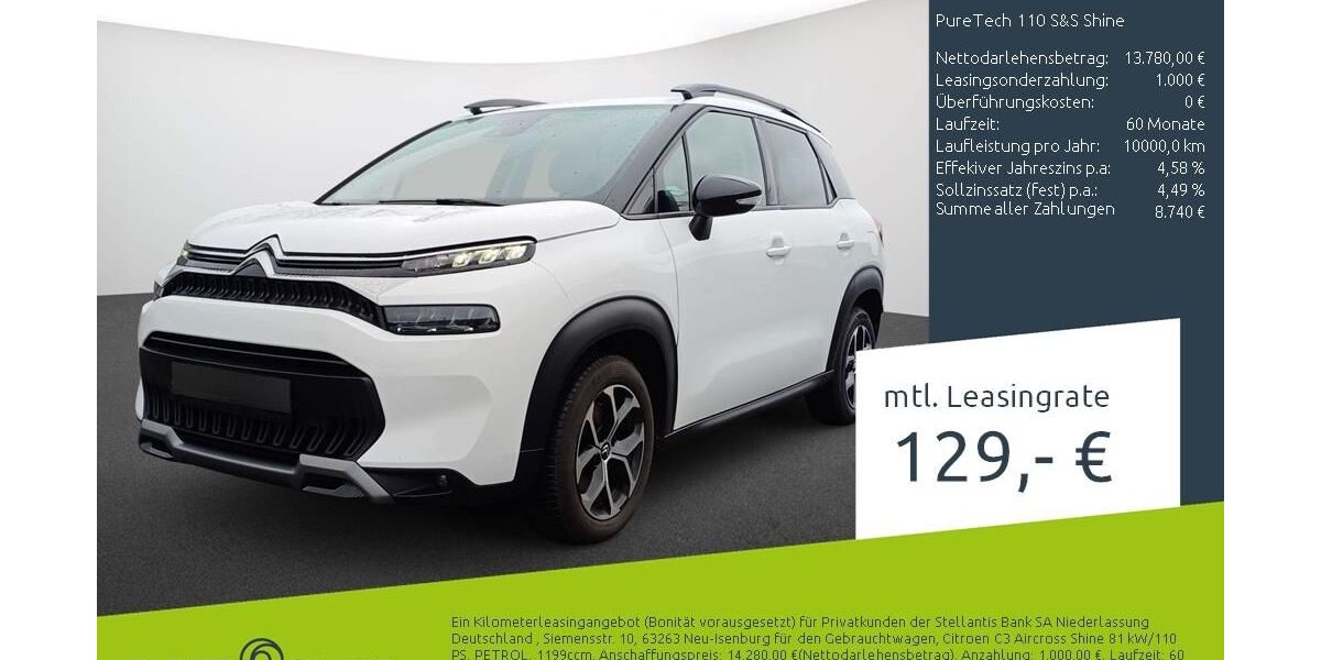 Citroen C3 Aircross 65.886 km 12.970 &euro; Borken 46325