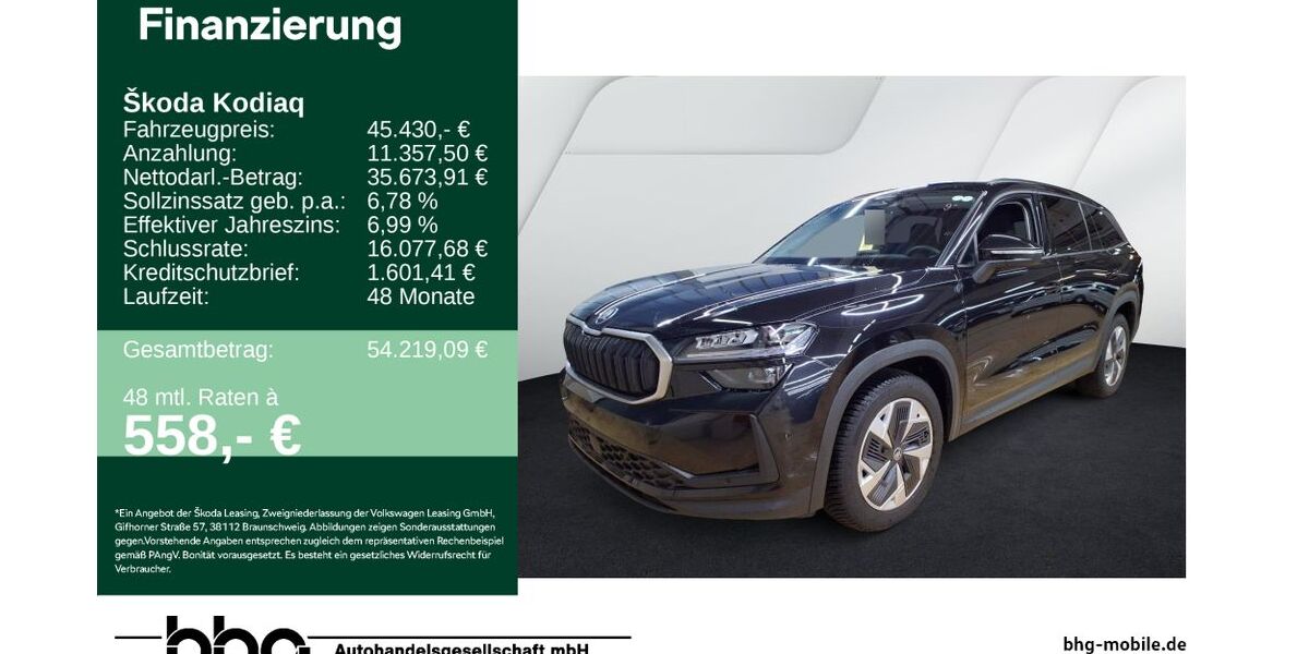 Skoda Kodiaq 13.340 km 43.960 &euro; Freudenstadt 72250