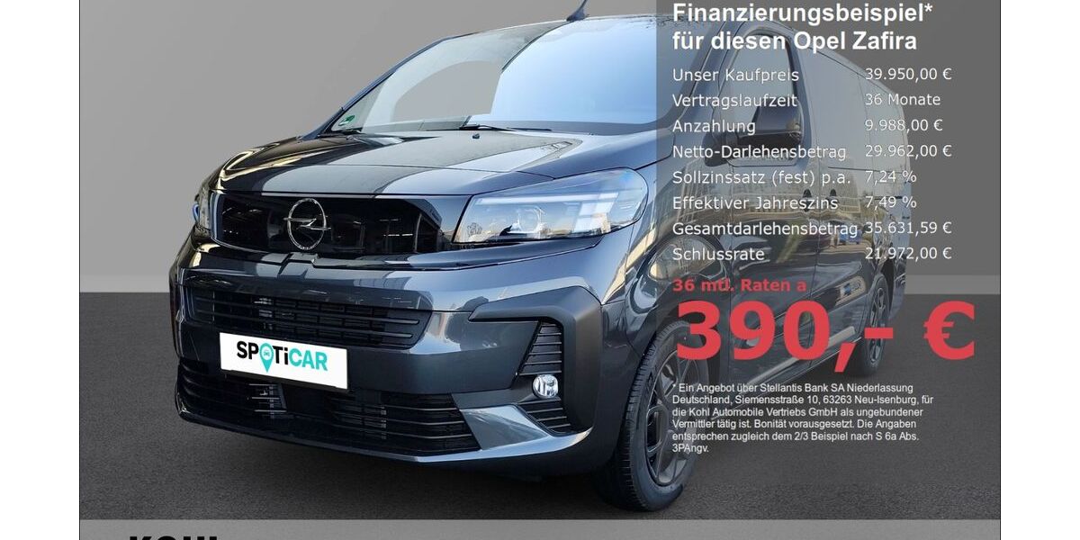 Opel Zafira 4.950 km 39.450 &euro; Aachen 52078