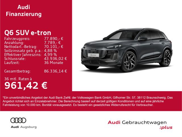 Audi Q6 e-tron 7.000 km 77.890 &euro; Gersthofen 86368