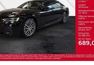 Audi A8 35.552 km 58.830 &euro; Gießen 35394