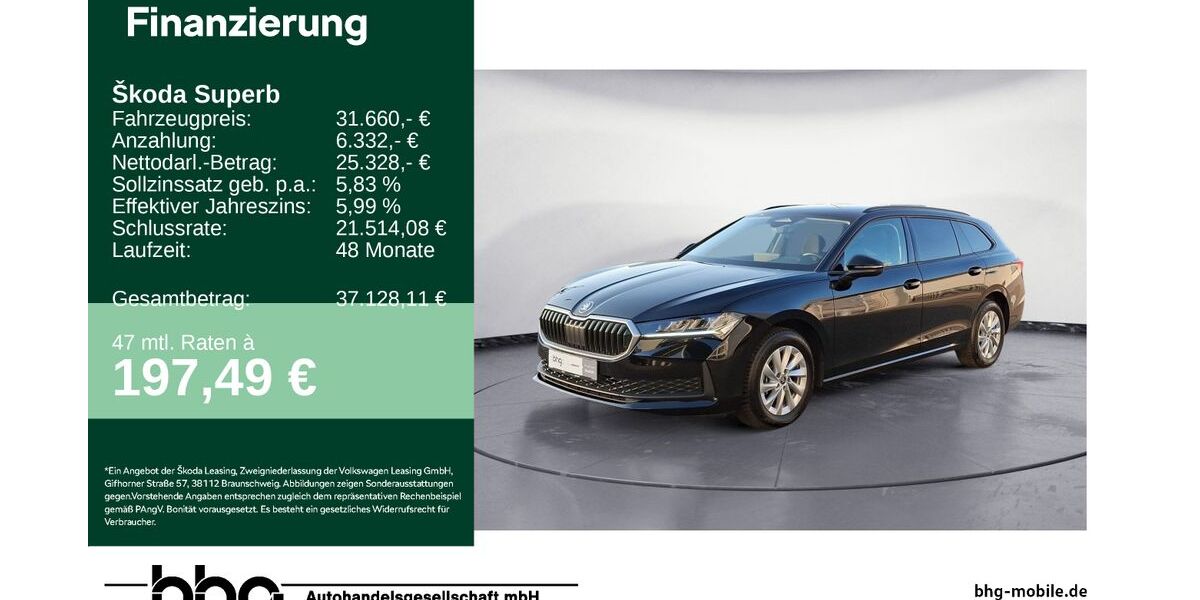 Skoda Superb 27.082 km 31.660 &euro; Kehl 77694