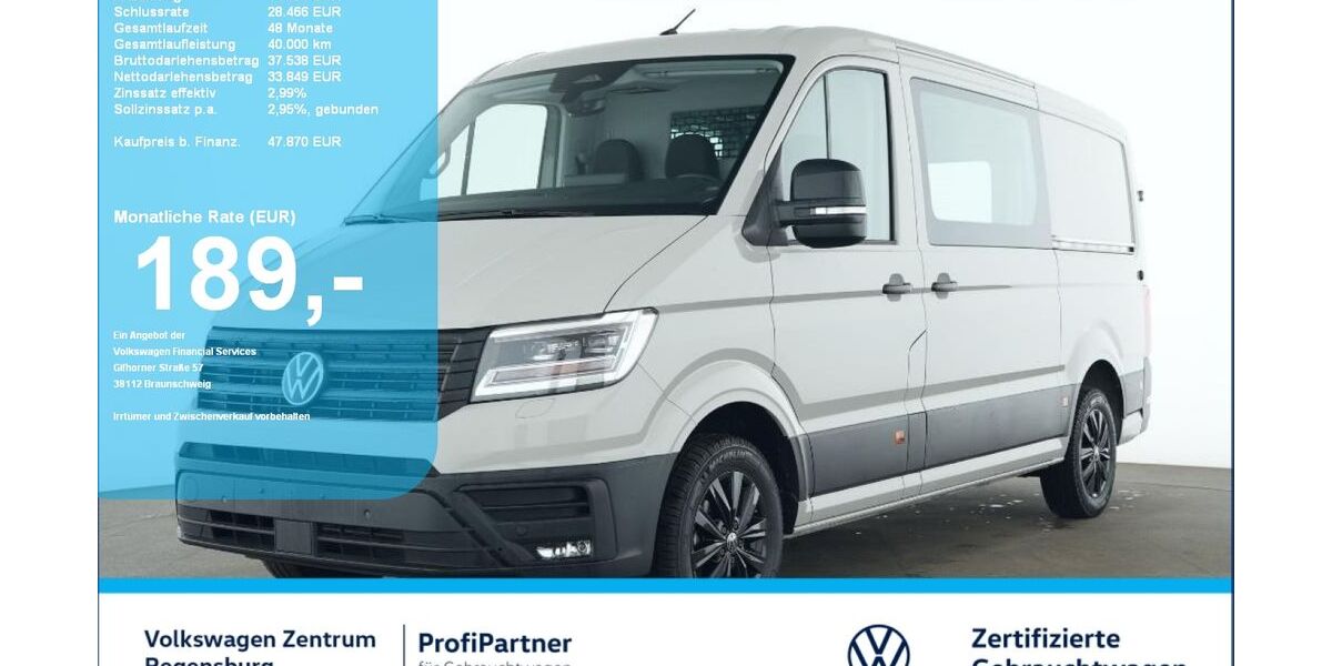 VW Crafter 10.500 km 47.870 &euro; Regensburg 93053