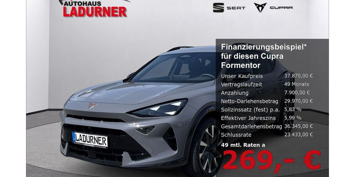 Cupra Formentor 15.000 km 37.870 &euro; Tuttlingen 78532
