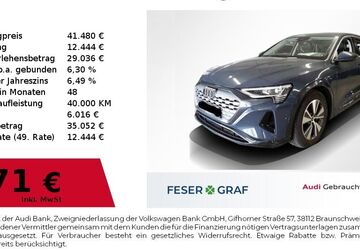 Audi Q8 e-tron 26.900 km 41.480 &euro; Nürnberg 90411