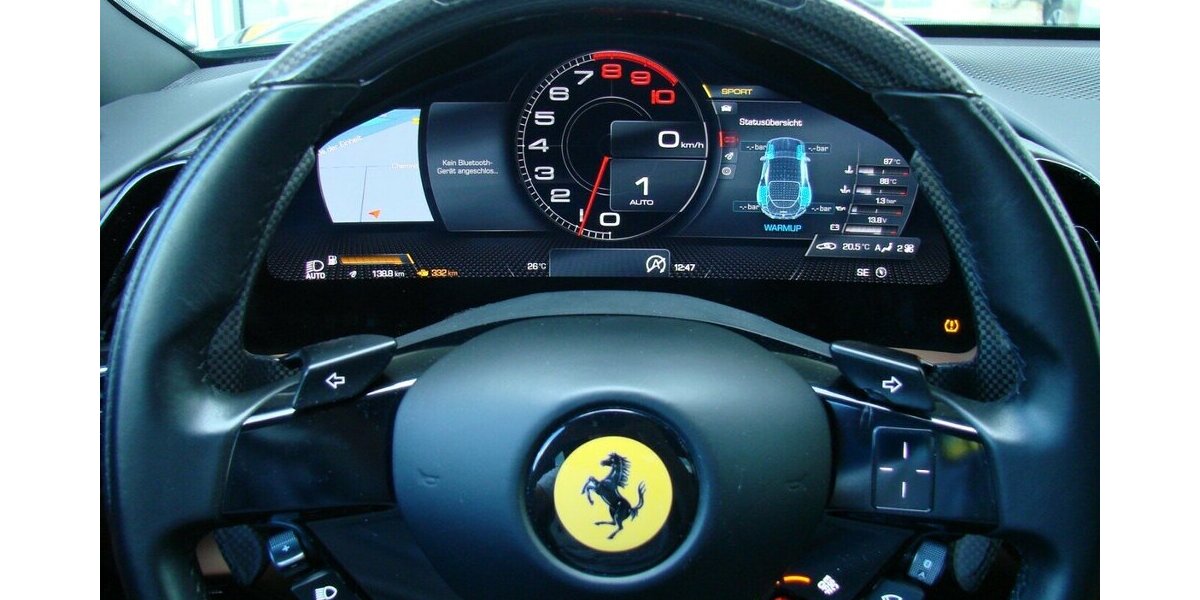 Ferrari Roma V8 Grigio Silverstone Carbon MagneRide LED JB 16.901 km 209.980 &euro; Falkensee 14612