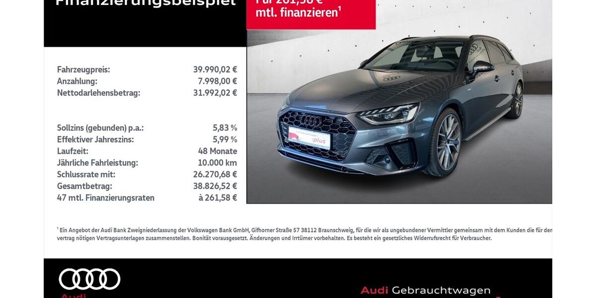 Audi A4 21.700 km 39.990 &euro; Rostock 18059