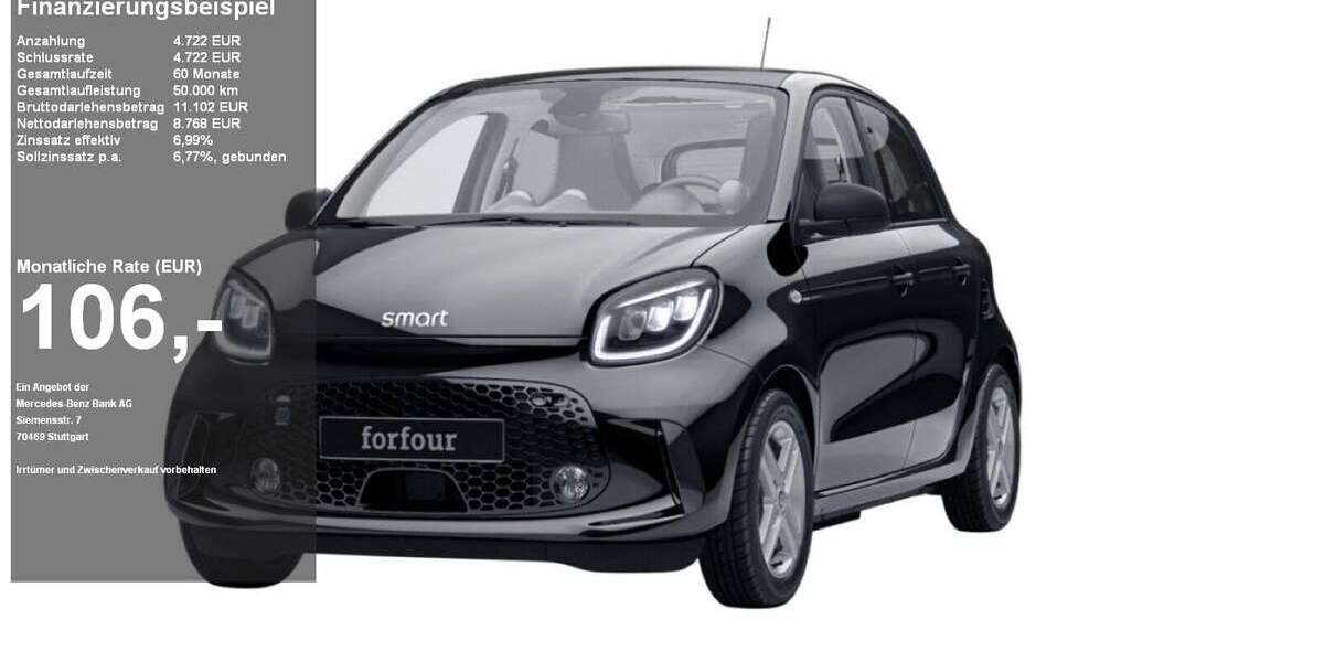 Smart forFour 17.714 km 13.190 &euro; Kiel 24109