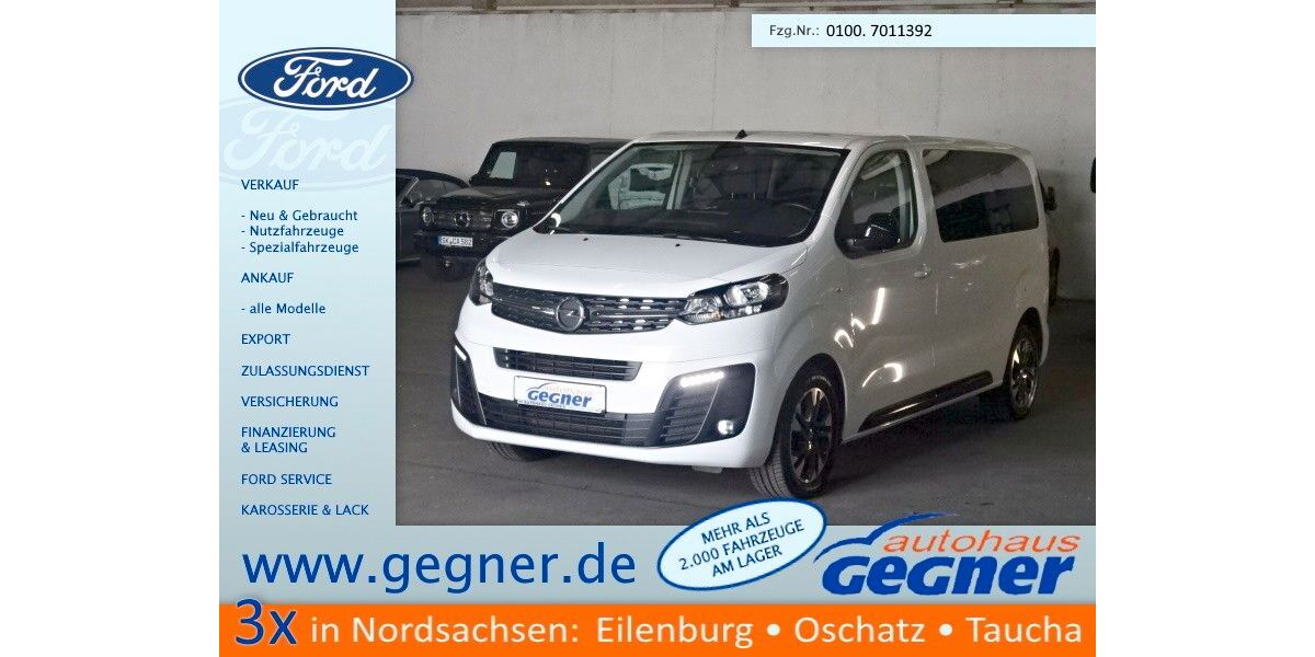 Opel Zafira Life 44.077 km 32.840 &euro; Eilenburg 04838