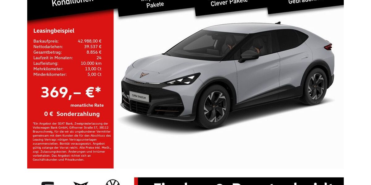 Cupra Tavascan 14.768 km 42.988 &euro; Lohmar 53797