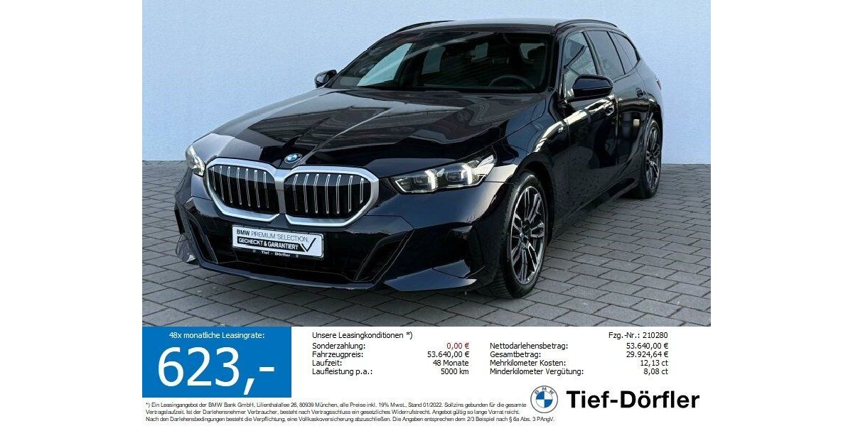 BMW 520 26.996 km 53.640 &euro; Marktsteft 97342