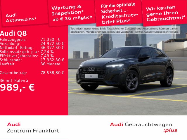 Audi Q8 16.231 km 71.349 &euro; Frankfurt am Main 60314