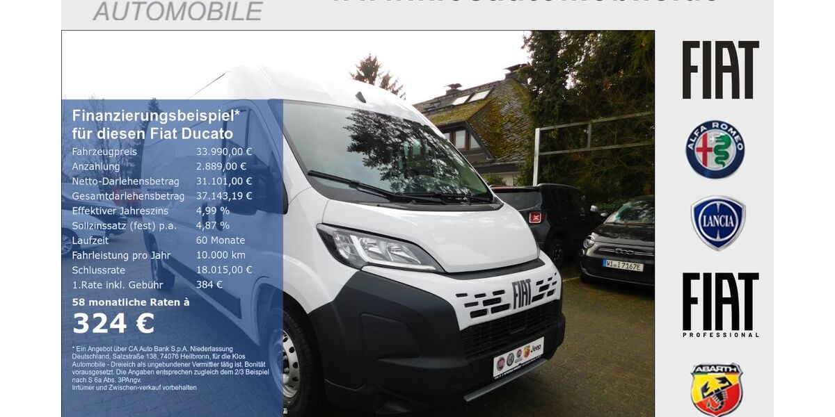 Fiat Ducato 4.700 km 32.990 &euro; Dreieich 63303