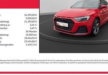 Audi A1 7.690 km 26.395 &euro; Mühlhausen/Thüringen 99974