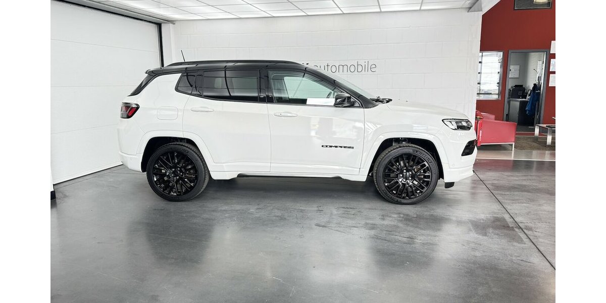 Jeep Compass S Plug-IN Hybrid 4WD 1.Hand Anhängerkplg 43.400 km 25.470 &euro; Lich 35423