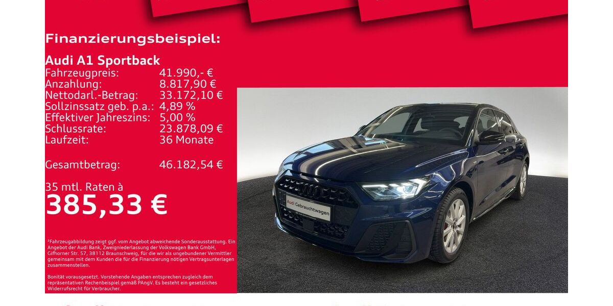 Audi A1 9.999 km 41.990 &euro; Hannover 30179