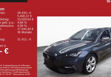 Seat Leon 28.900 km 28.430 &euro; Feldkirchen/Westerham 83620