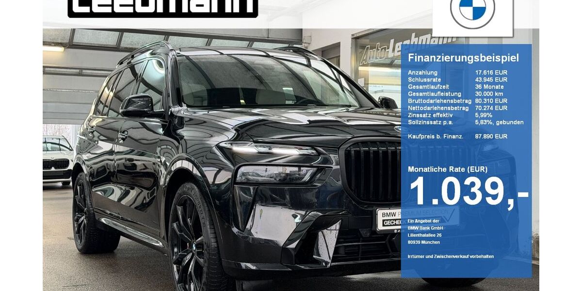BMW X7 37.749 km 87.890 &euro; Passau 94036