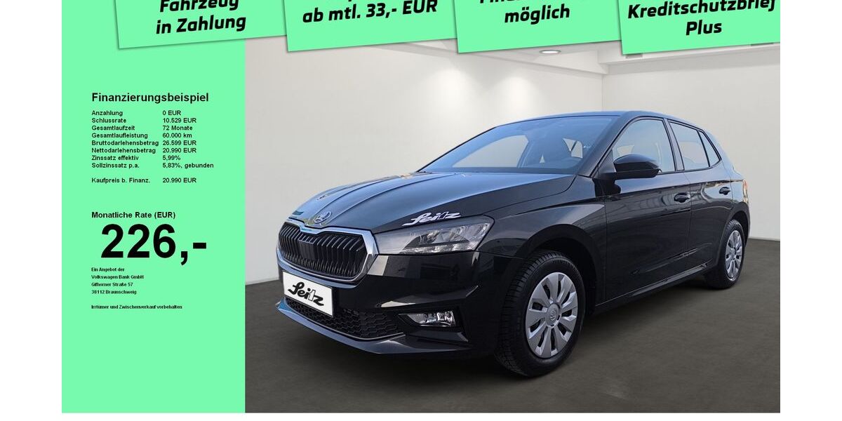 Skoda Fabia 1.500 km 20.110 &euro; Memmingen 87700